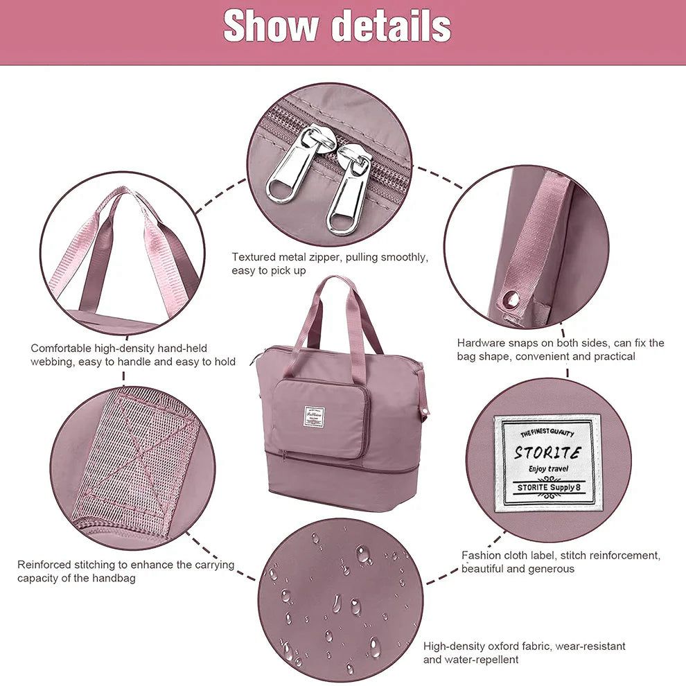 ✈️ Expandable Travel Duffel Bag – Your Perfect Travel Companion