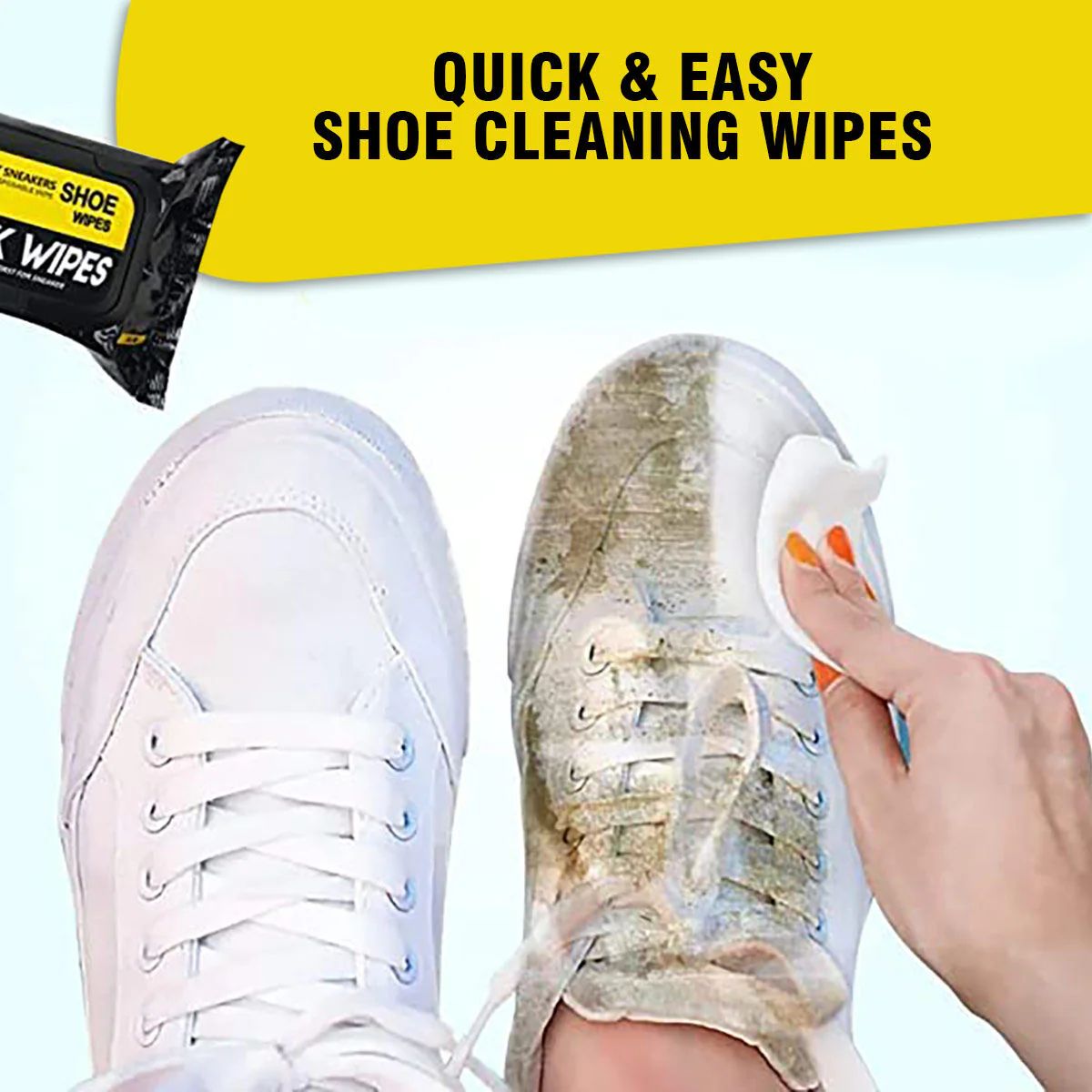 SneakShine™ Wipes (80-Pack)
